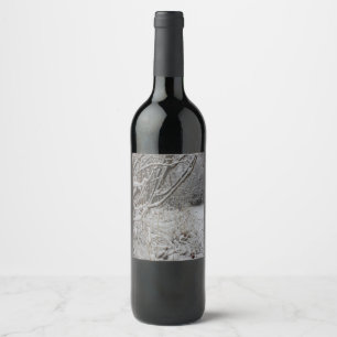 Under a Blanket of Snow Wine Label