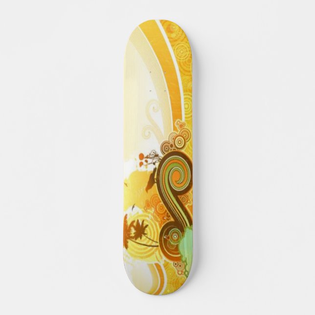 Under a Scorching Sun Skateboard (Front)