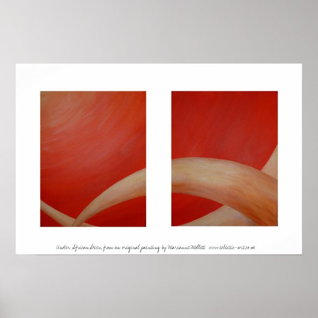 Under African Skies Poster (Front)