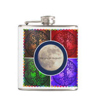 Under August Skies... Hip Flask