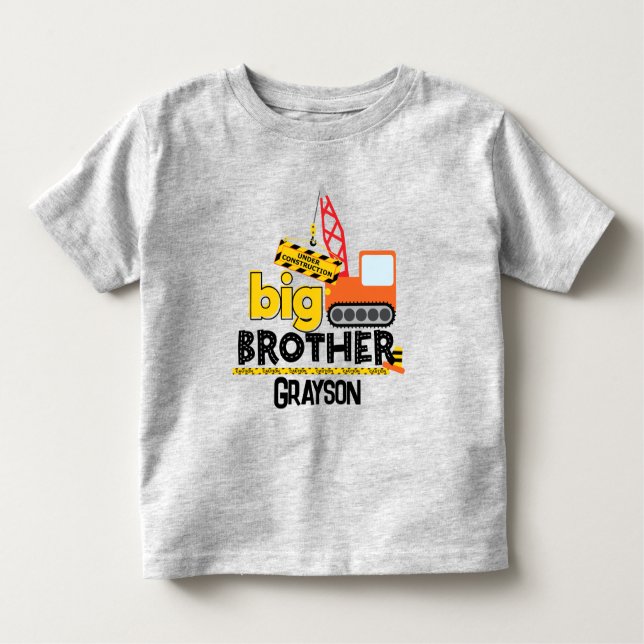 Under Construction Big Brother T-Shirt (Front)