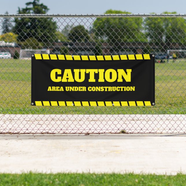 Under Construction Editable Banner (Insitu)