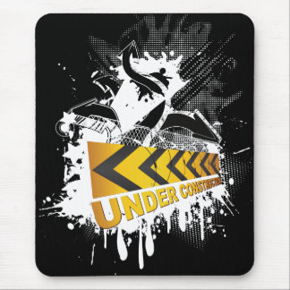 Under Construction Mouse Pad