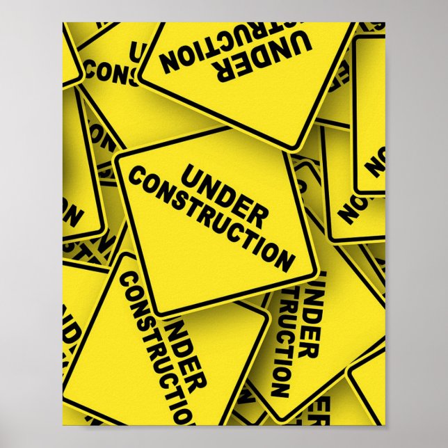 Under Construction Signs (Front)