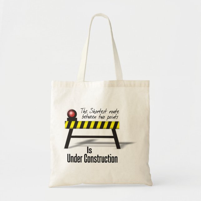 Under construction tote bag (Front)
