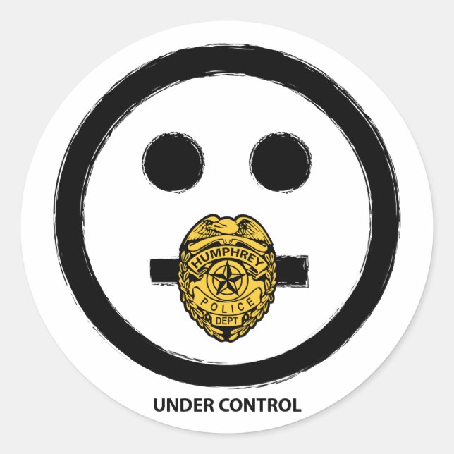 "Under Control" - Sticker (Front)