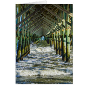 Under Folly Beach Pier