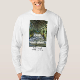 Under Folly Beach Pier T-Shirt