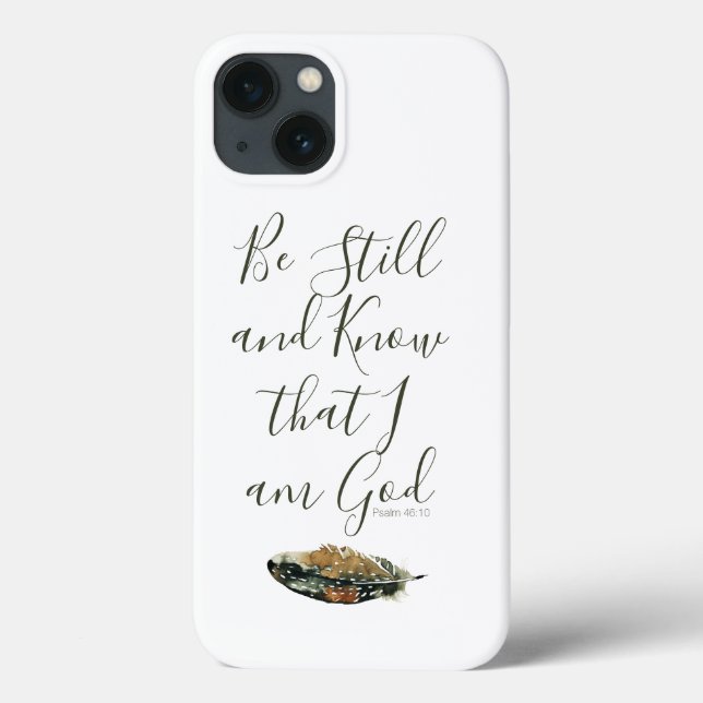 Under His Wings, Psalm 46 Case-Mate iPhone Case (Back)