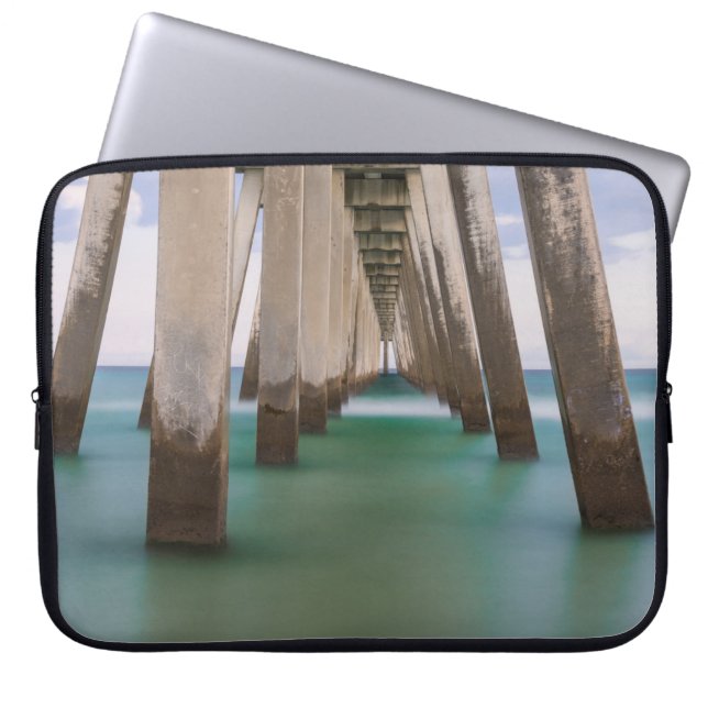 Under Navarre Beach Pierr Laptop Sleeve (Front)