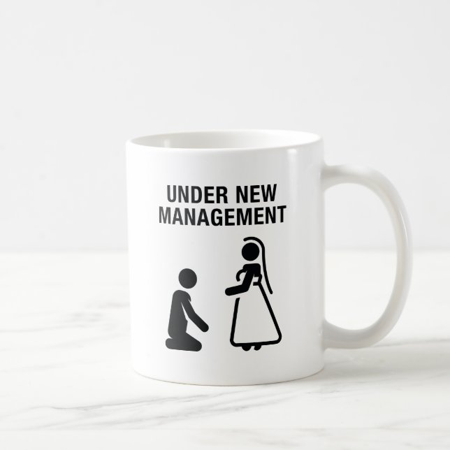 Under New Management Coffee Mug (Right)