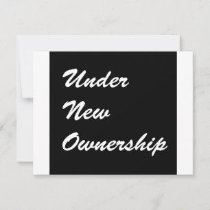 Under New Ownership