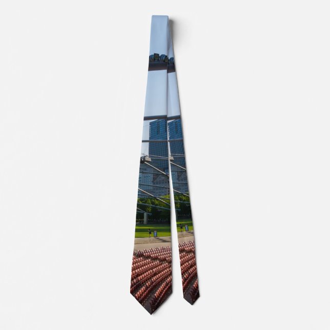 Under Pritzker Pavilion Neck Tie (Front)
