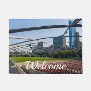 Under Pritzker Pavilion Welcome Doormat