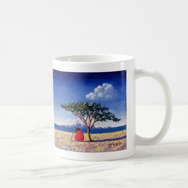 Under the Acacia Tree 1991 Coffee Mug (Right)
