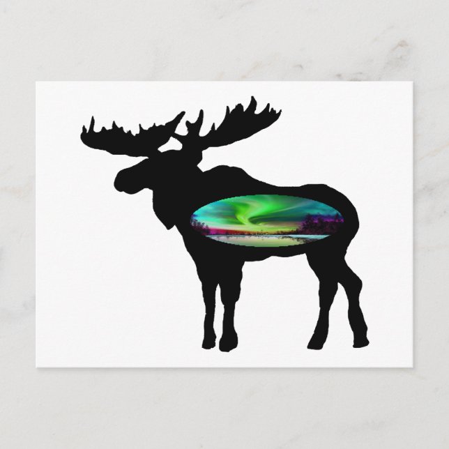 UNDER THE AURORA POSTCARD (Front)