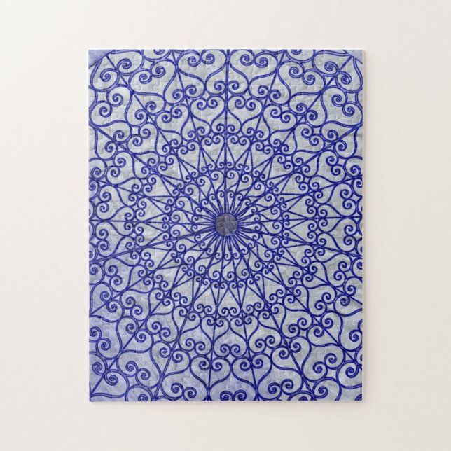 Under the Blue Dome Rose Garden Duluth MN puzzle  (Vertical)