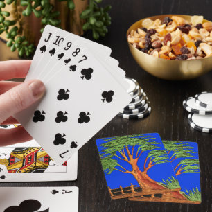 Under the Blue Sky: The Acacia Tree Collection Playing Cards