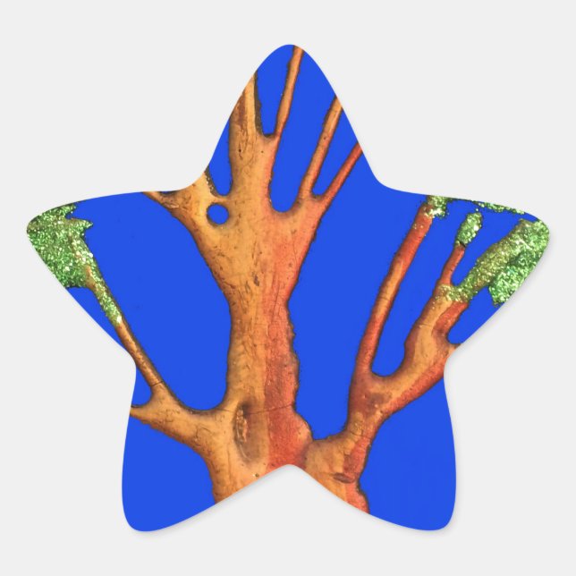 Under the Blue Sky: The Acacia Tree Collection Star Sticker (Front)