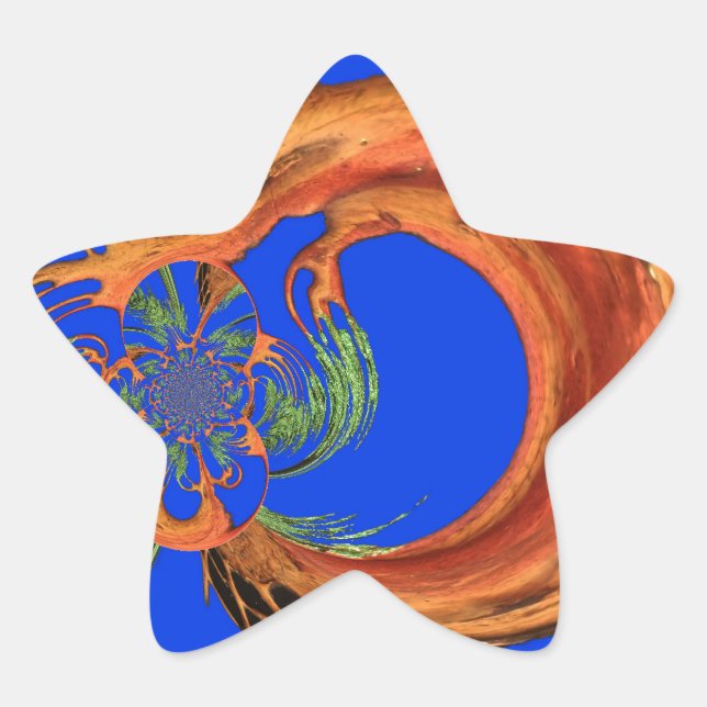Under the Blue Sky: The Acacia Tree Collection Star Sticker (Front)