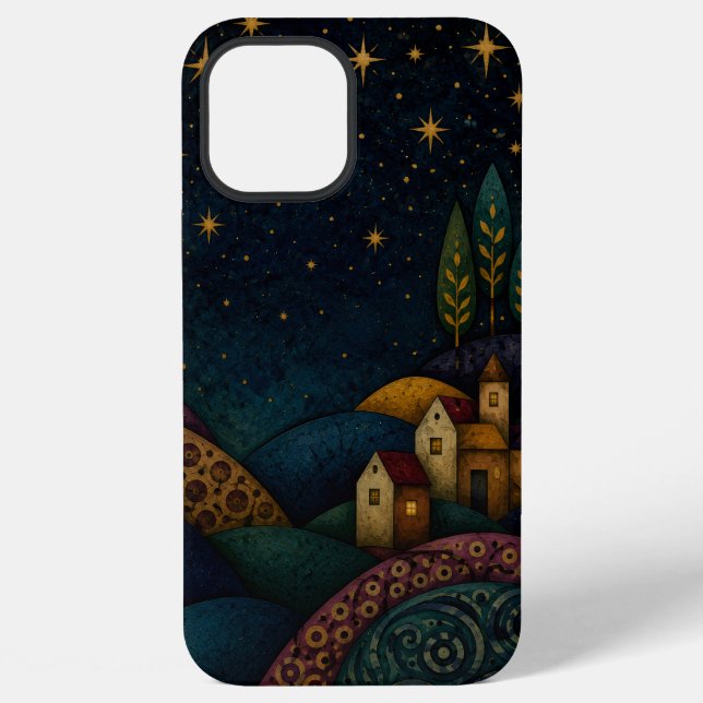 UNDER THE BLUE STARRY SKY iPhone CASE (Back)
