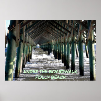 Under The Board Walk Poster