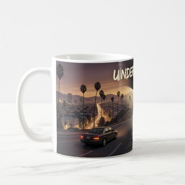 Under the Bridge Midnight Escape Mug (Left)