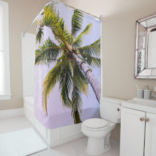 Under the Caribbean Palm Tree 1 Shower Curtain