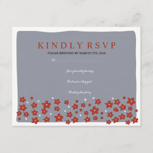 UNDER THE CHUPPAH Jewish Wedding Reply Card