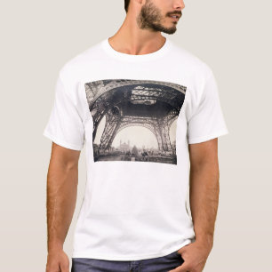 Under the Eiffel Tower, before ascending, from 'L' T-Shirt