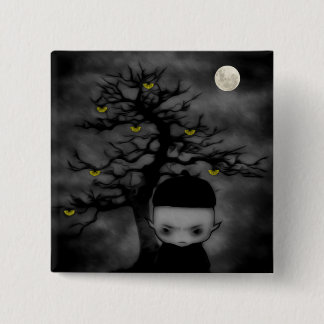 Under the Fan Tree 15 Cm Square Badge