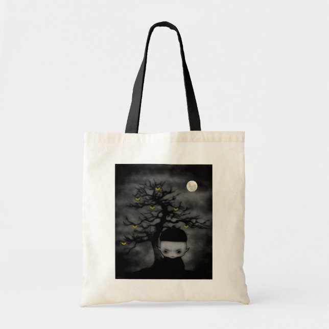 Under the Fan Tree Tote Bag (Front)