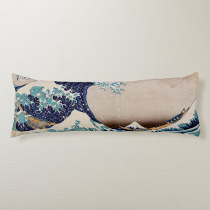 Under the Great Wave off Kanagawa Body Cushion