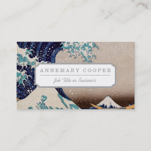 Under the Great Wave off Kanagawa Business Card