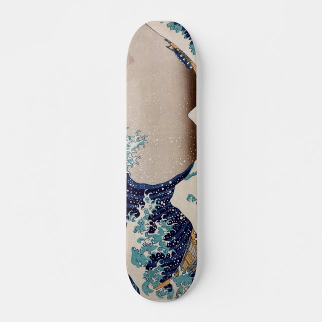 Under the Great Wave off Kanagawa Skateboard (Front)