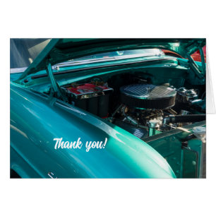 Under The Hood Thank You Card