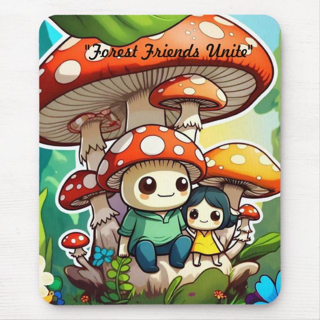 "Under the Leaf" Mouse Pad (Front)
