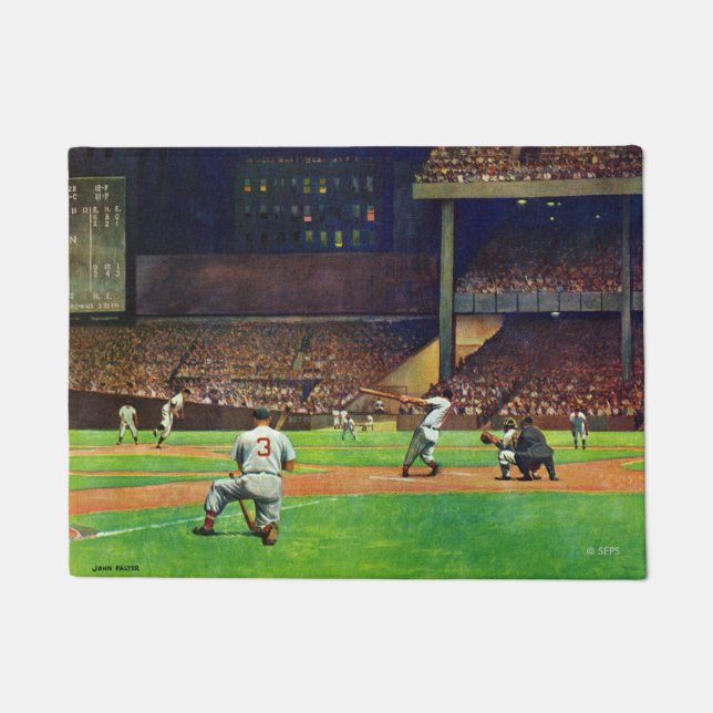 Under The Lights by John Falter Doormat (Front)