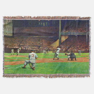 Under The Lights by John Falter Throw Blanket