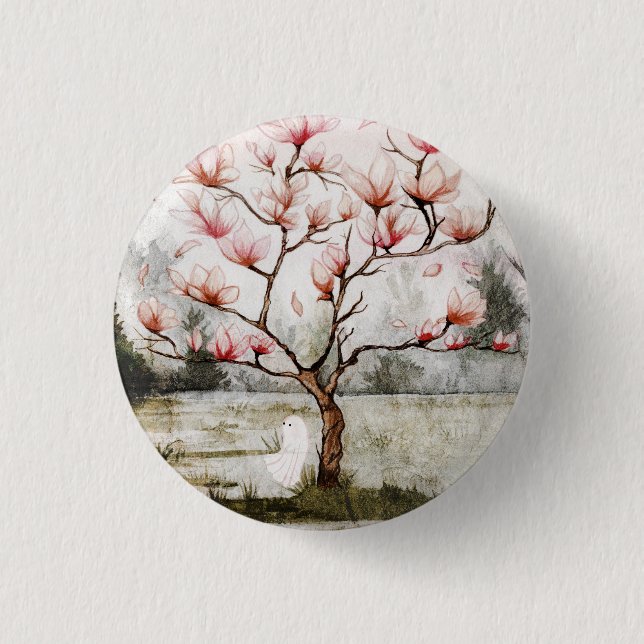 Under The Magnolia Tree 3 Cm Round Badge (Front)