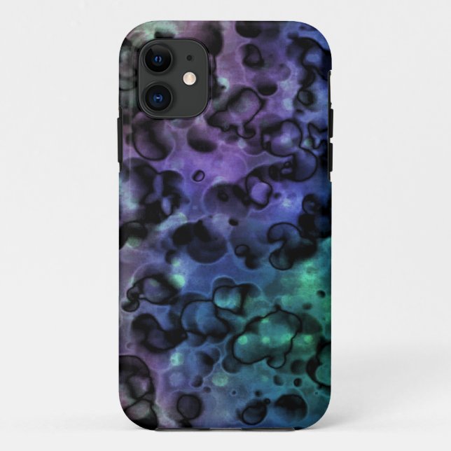 Under The Microscope, Purple Blue N Green Cases (Back)