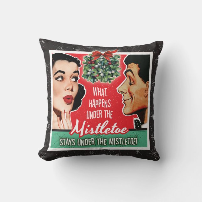 Under The Mistletoe Cushion (Front)