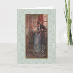 Under the Mistletoe Holiday Card