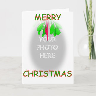 Under the Mistletoe Holiday Card