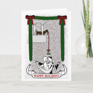 Under the Mistletoe Holiday Card
