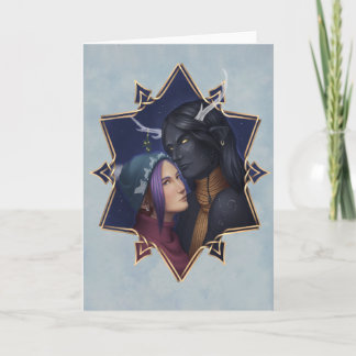 Under the Mistletoe Holiday Card