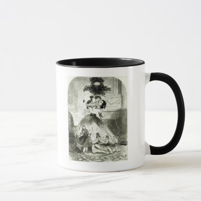 Under the Mistletoe' Mug (Right)