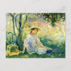 Under the Orangetree by Berthe Morisot Postcard