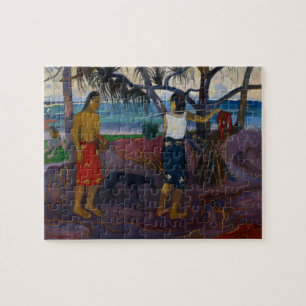 Under the Pandanus, 1891 (oil on canvas) Jigsaw Puzzle