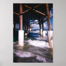 Under the Pier Print